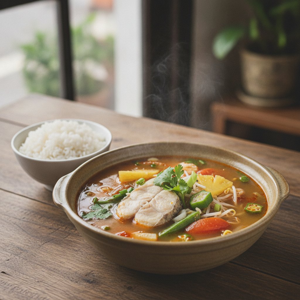 Sour Soup with Fish and Tamarind