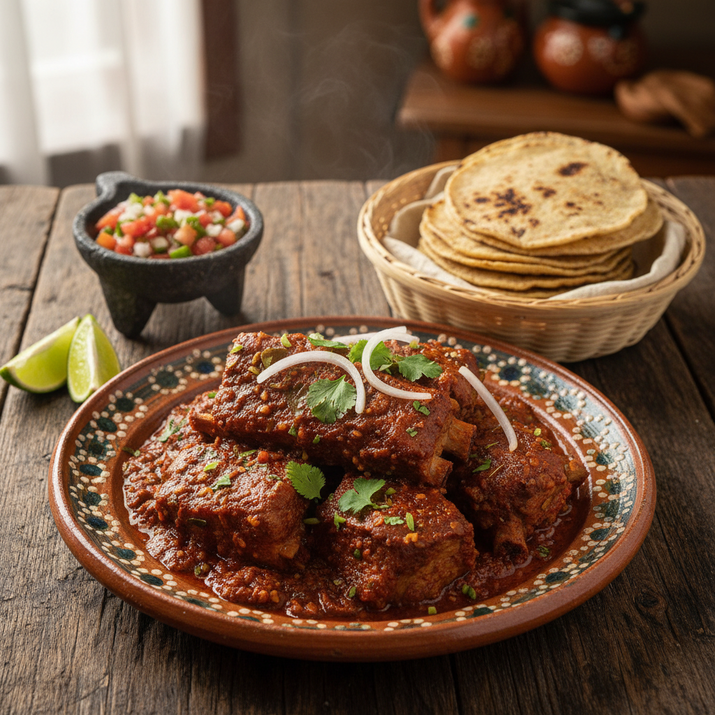 Costillas en Adobo Rojo