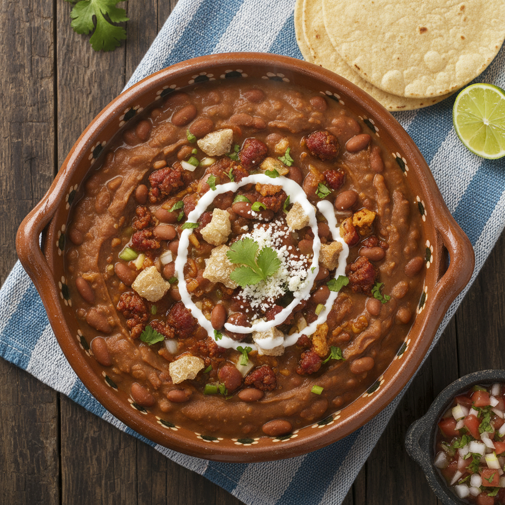 Frijoles Puercos Bowl