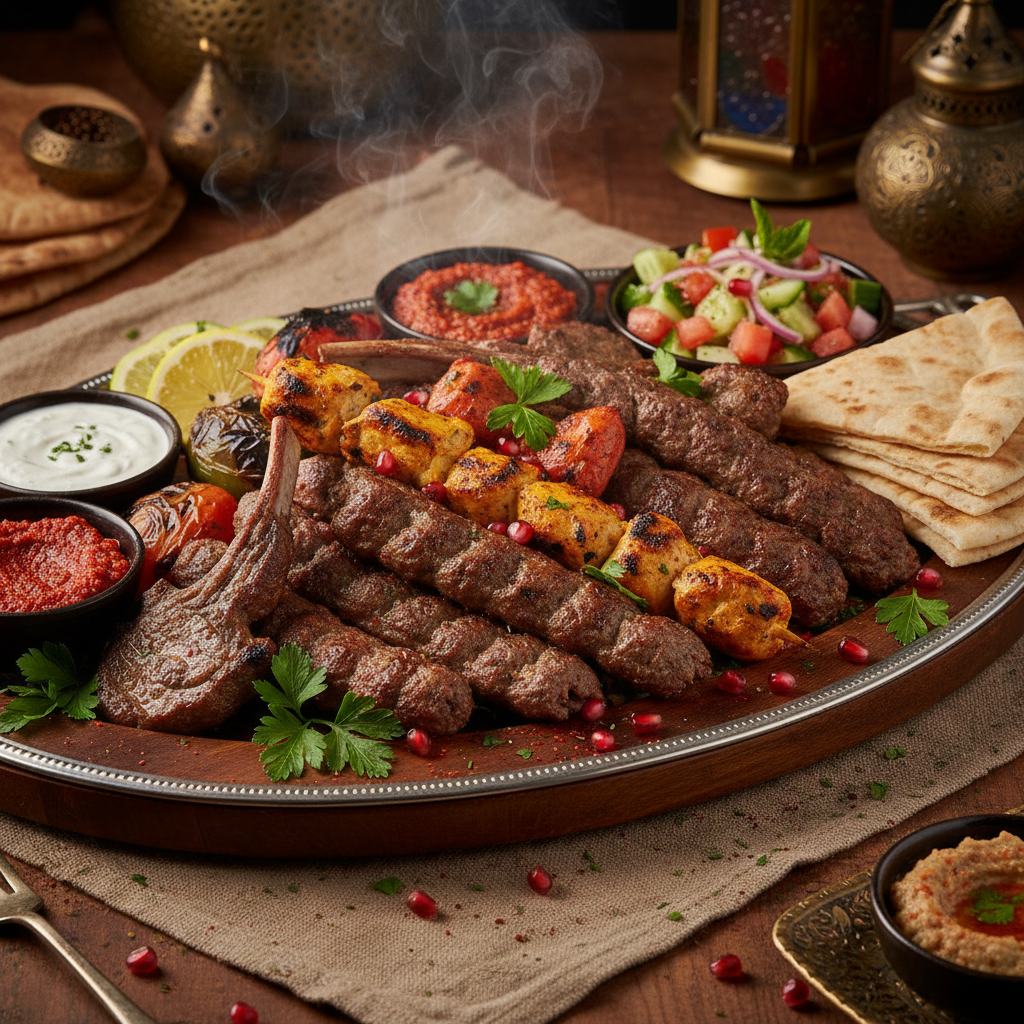 Mixed Grill Mashawi Platter