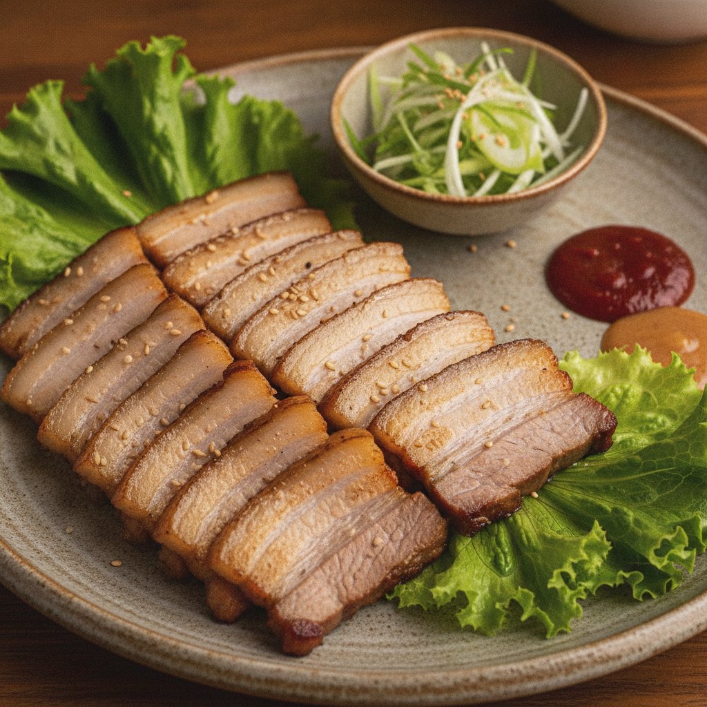 Grilled Pork Belly Slices (Keto)
