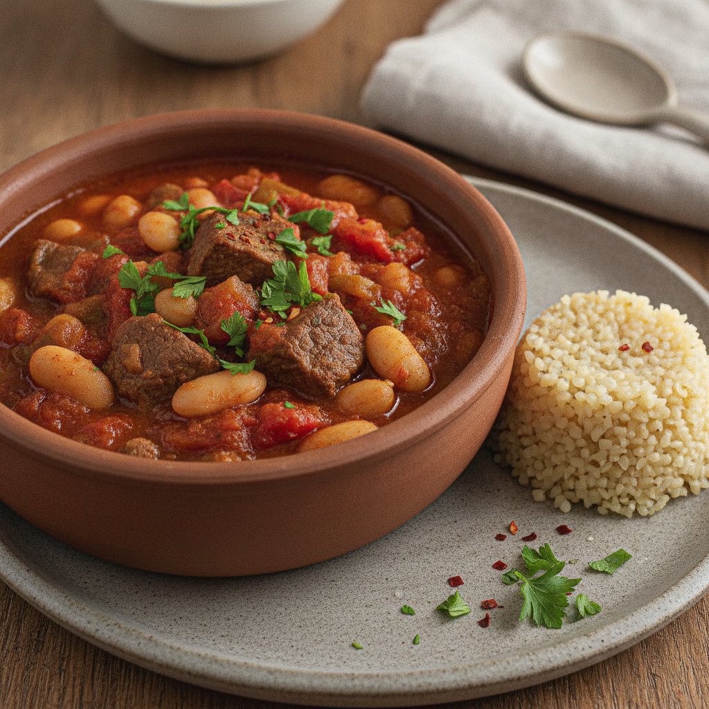 Beef and Bean Stew (Low-Calorie)