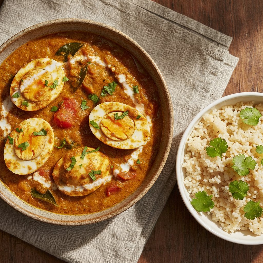 Curried Egg Stew (Keto)