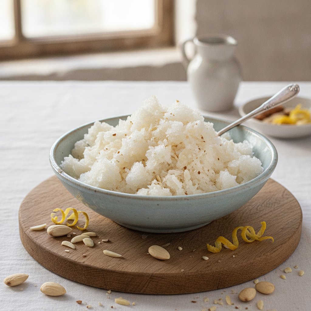 Sicilian Almond Milk Ice