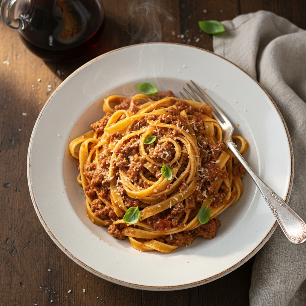 Tagliatelle al Ragù Bolognese