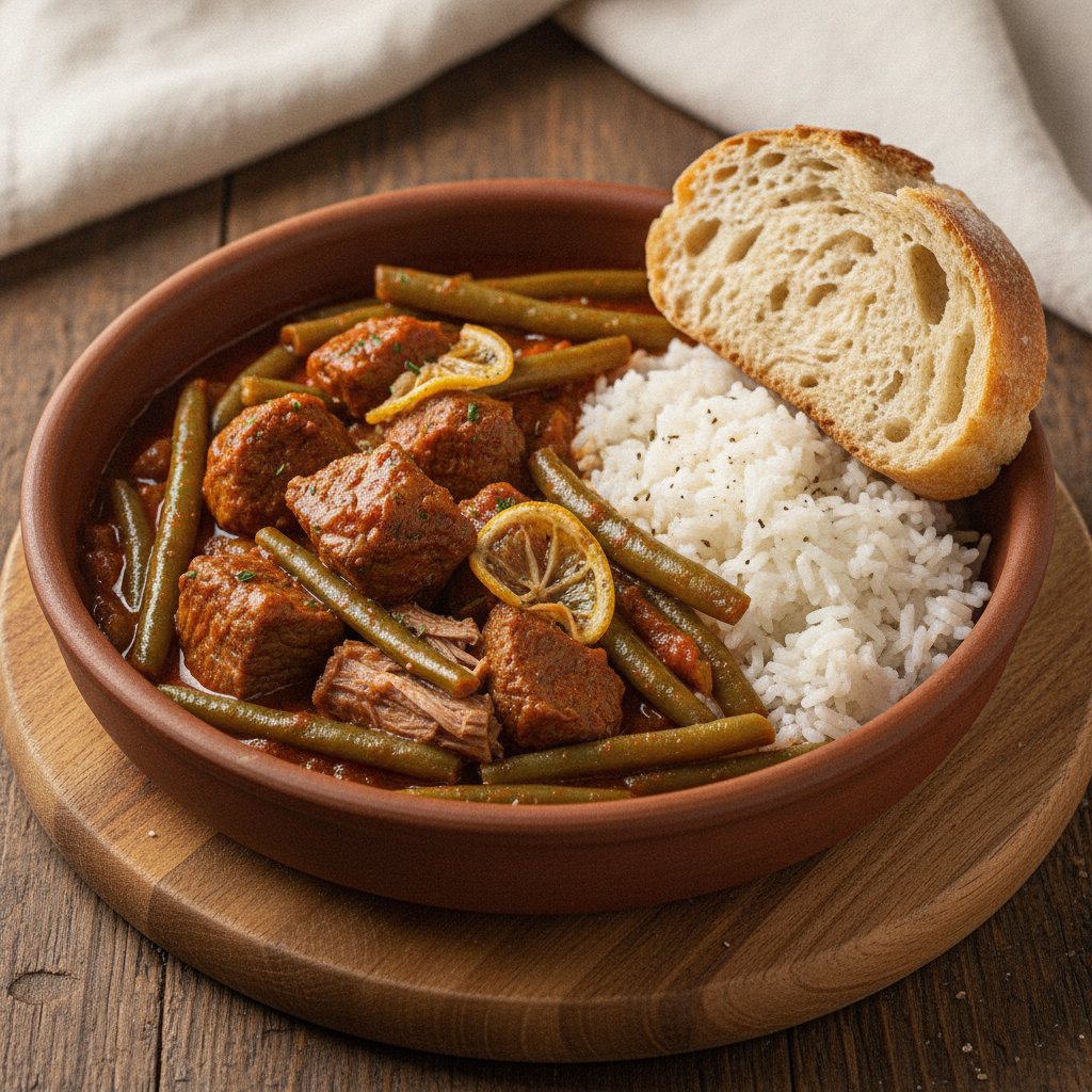Lamb Stew with Green Beans