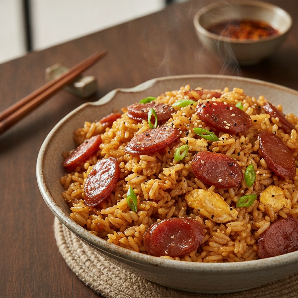Sweet Sausage Fried Rice