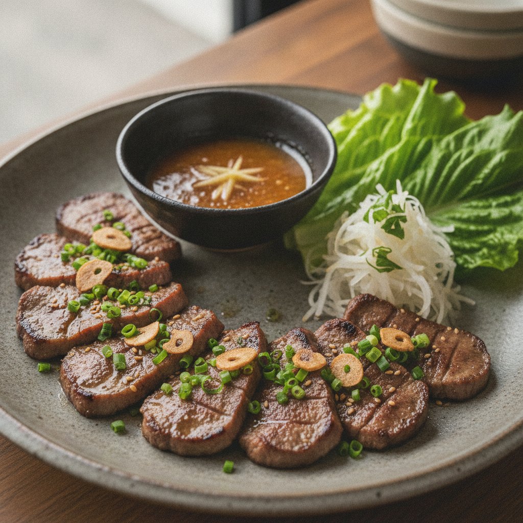 Grilled Beef Tongue (Keto)