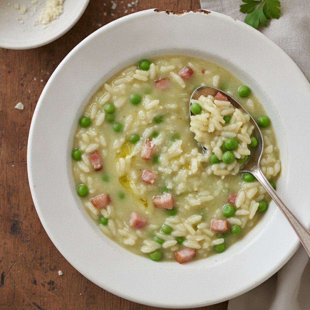 Rice and Pea Soup