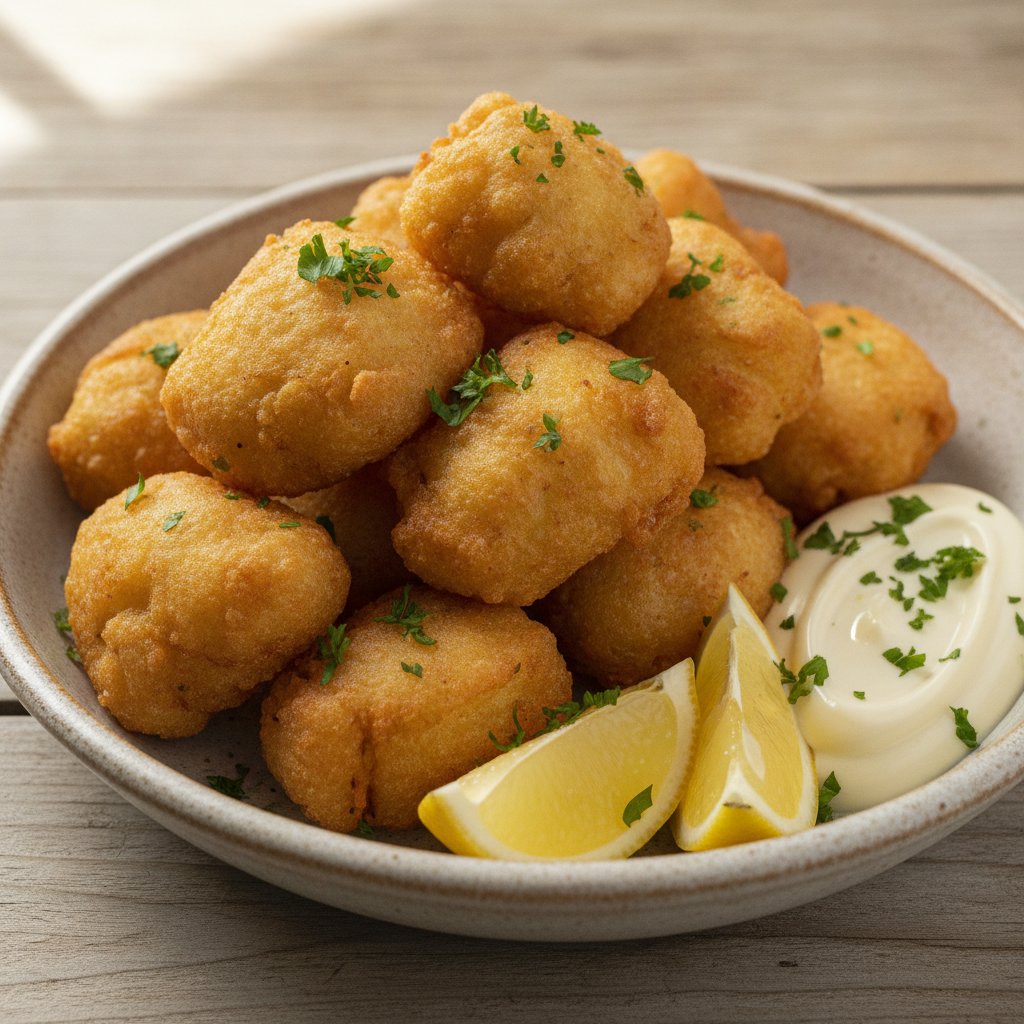 Fried Cod Fritters