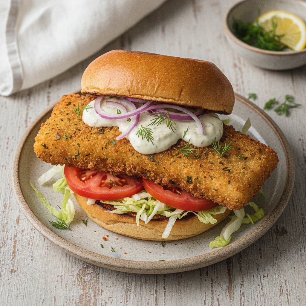 Fried Cod Sandwich