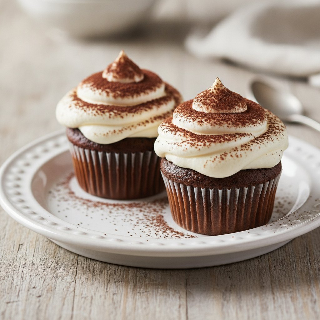 Coffee Cream Cupcakes