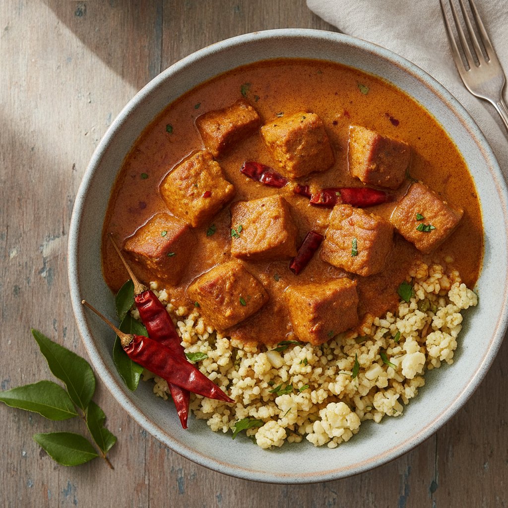 Pork Curry with Vinegar and Chili (Keto)