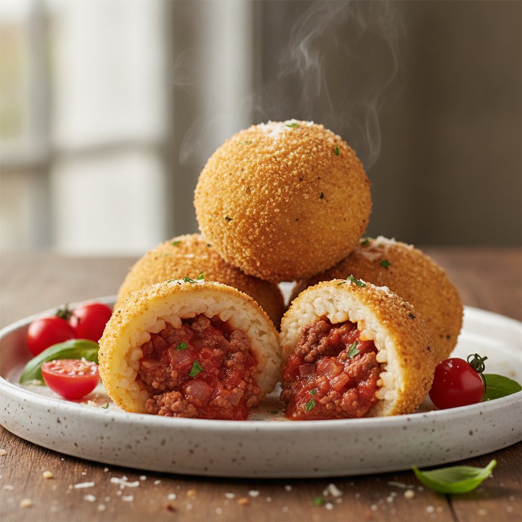 Stuffed Rice Balls (Low-Calorie)