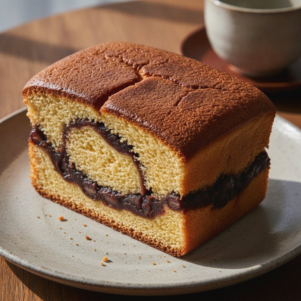 Red Bean Castella Cake