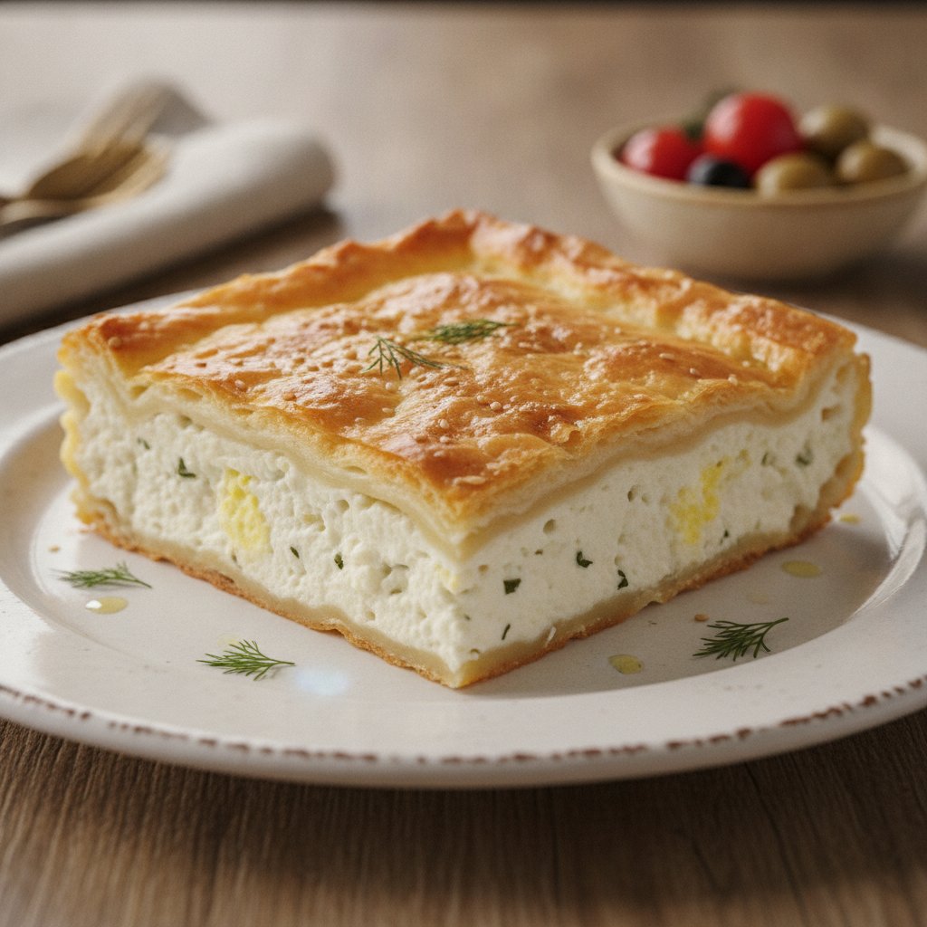 Baked Cheese Pie (Low-Calorie)