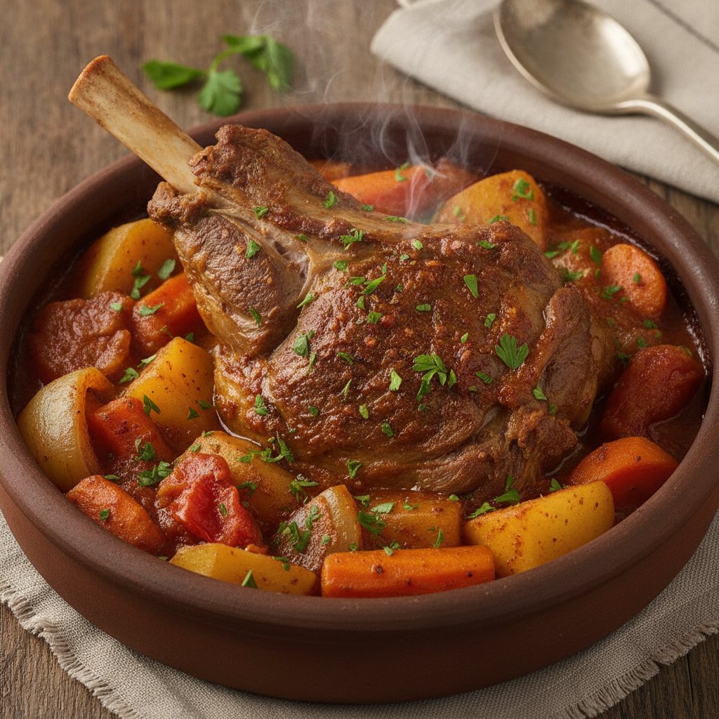 Baked Lamb and Vegetable Casserole