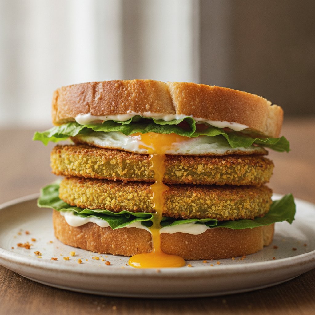 Fried Green Tomato Sandwich