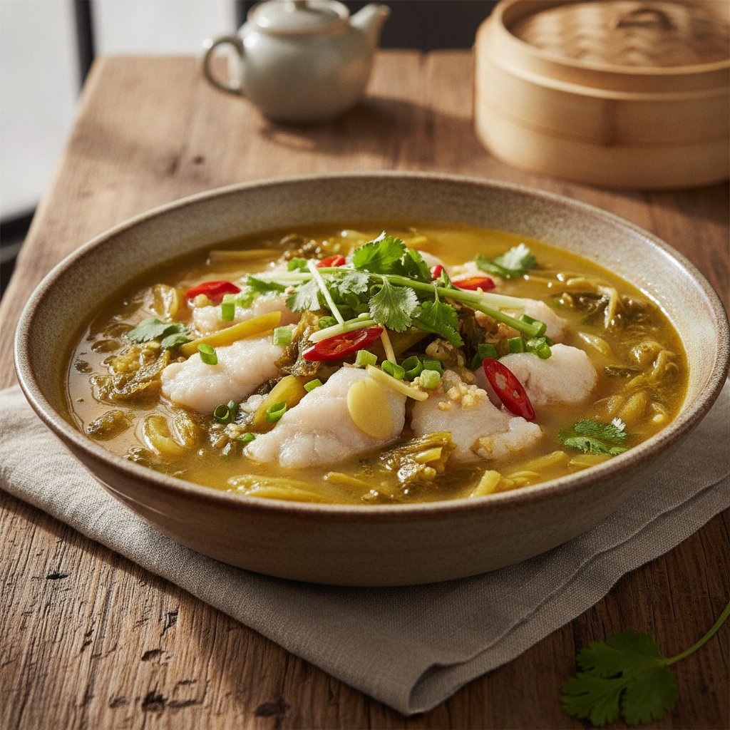 Pickled Vegetable Fish Soup