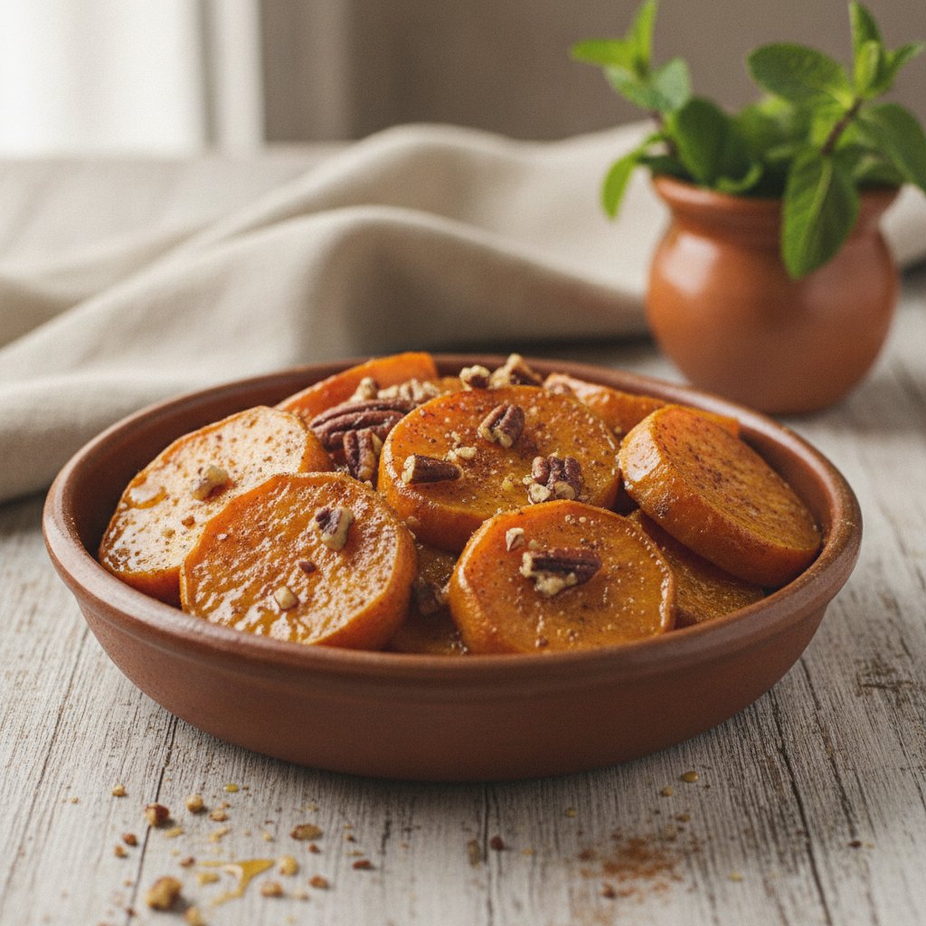 Baked Sweet Potato with Cinnamon