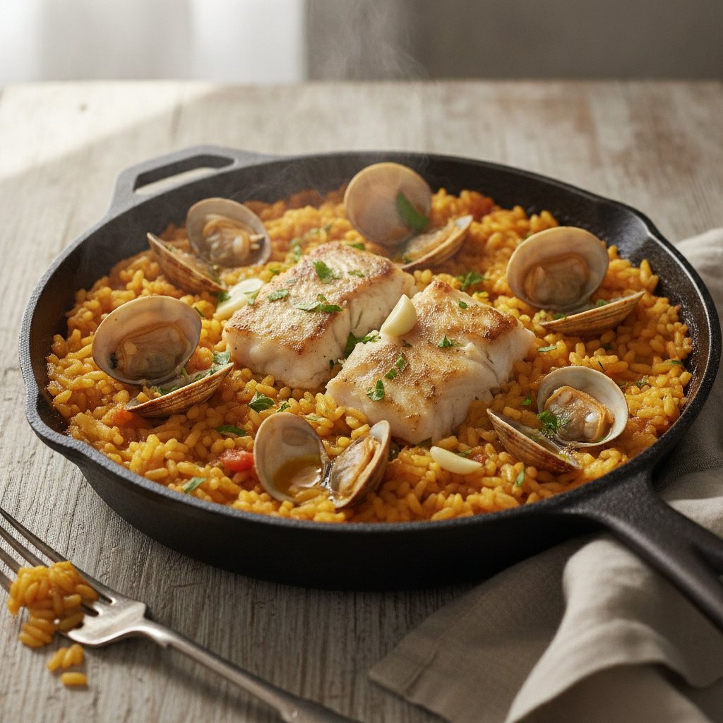 Seafood Rice with Clams (Gluten-Free)