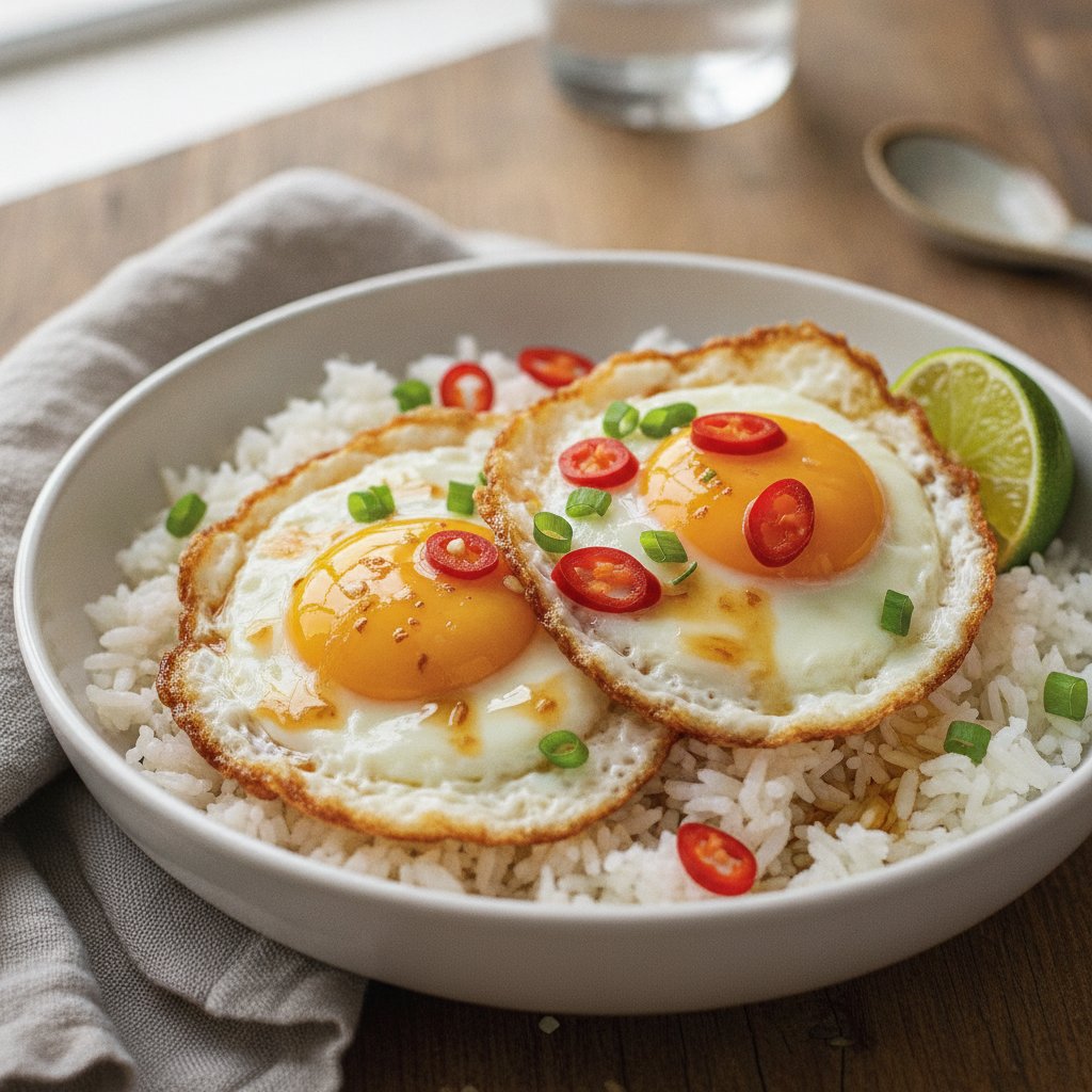 Fried Eggs with Fish Sauce