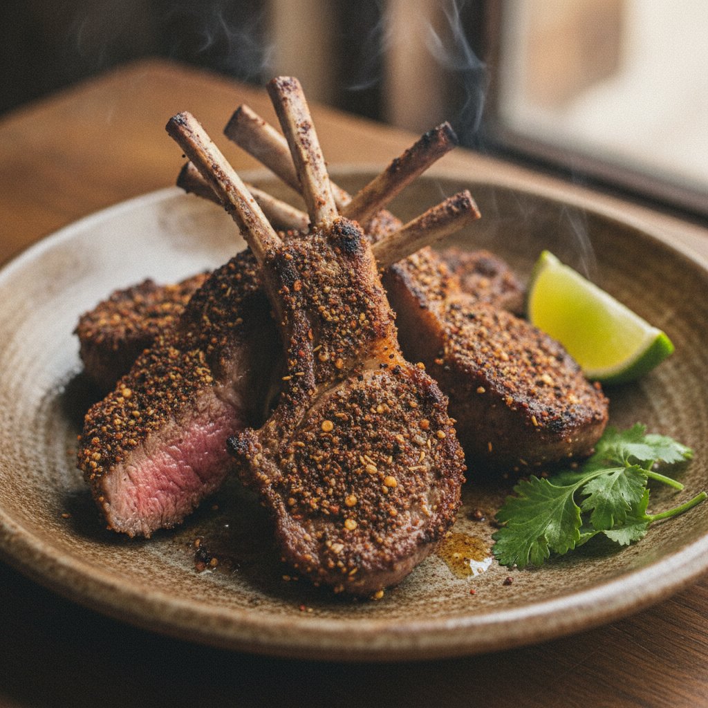 Grilled Cumin Lamb Chops