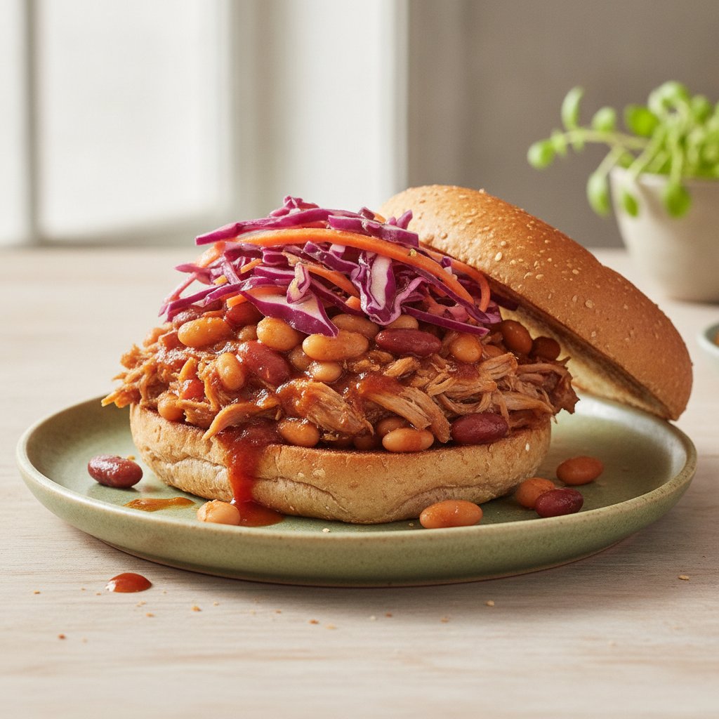 Pulled Pork Sandwich (High-Protein)