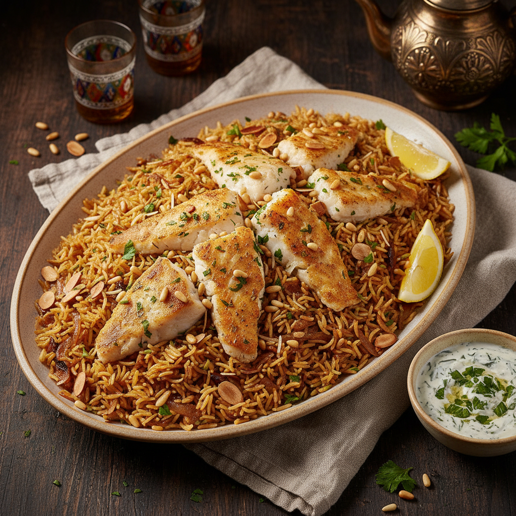 Fish Sayadieh Rice