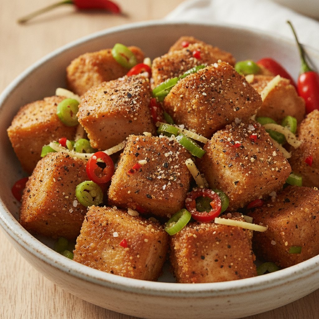 Salt and Pepper Chicken (Low-Calorie)