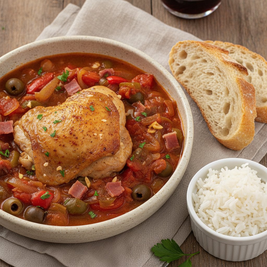 Basque Chicken Stew