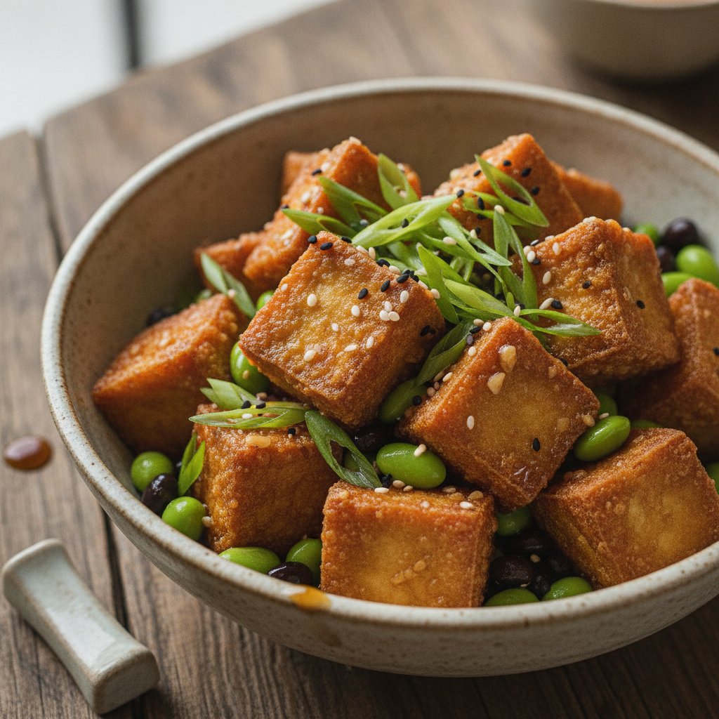 Crispy Fried Tofu (High-Protein)