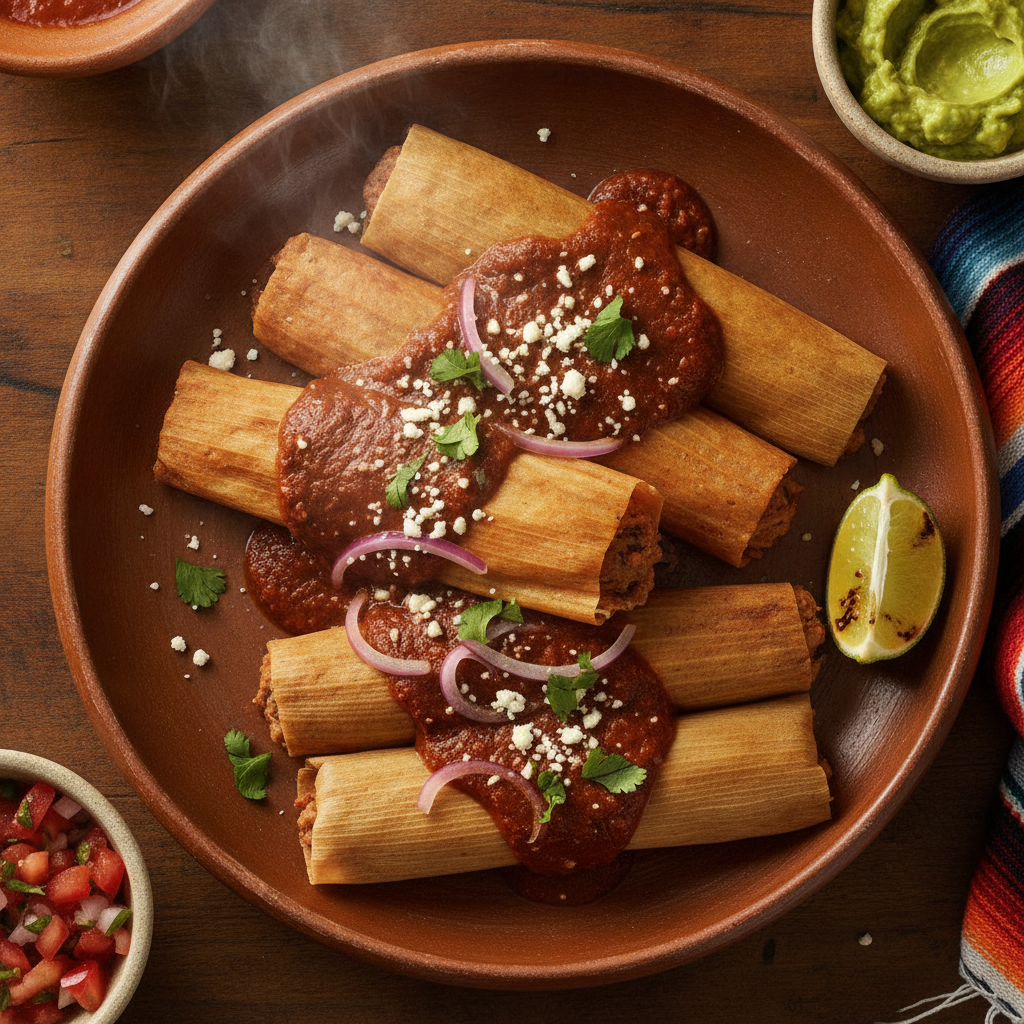 Tex-Mex Pork Tamales