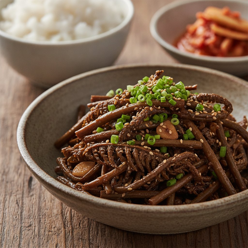 Stir-Fried Fern Bracken