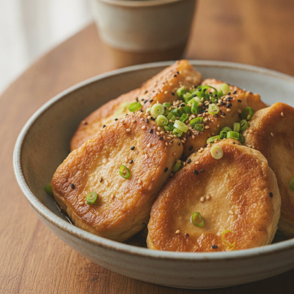 Fried Tofu Pouches (Low-Calorie)