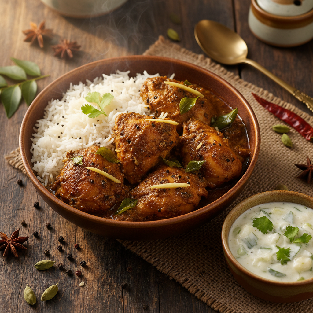 Pepper Chicken Chettinad