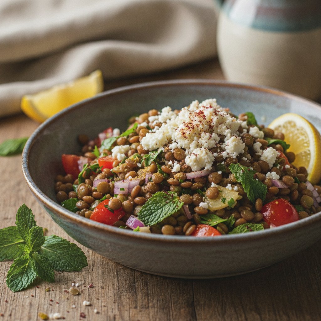 Green Lentil Salad