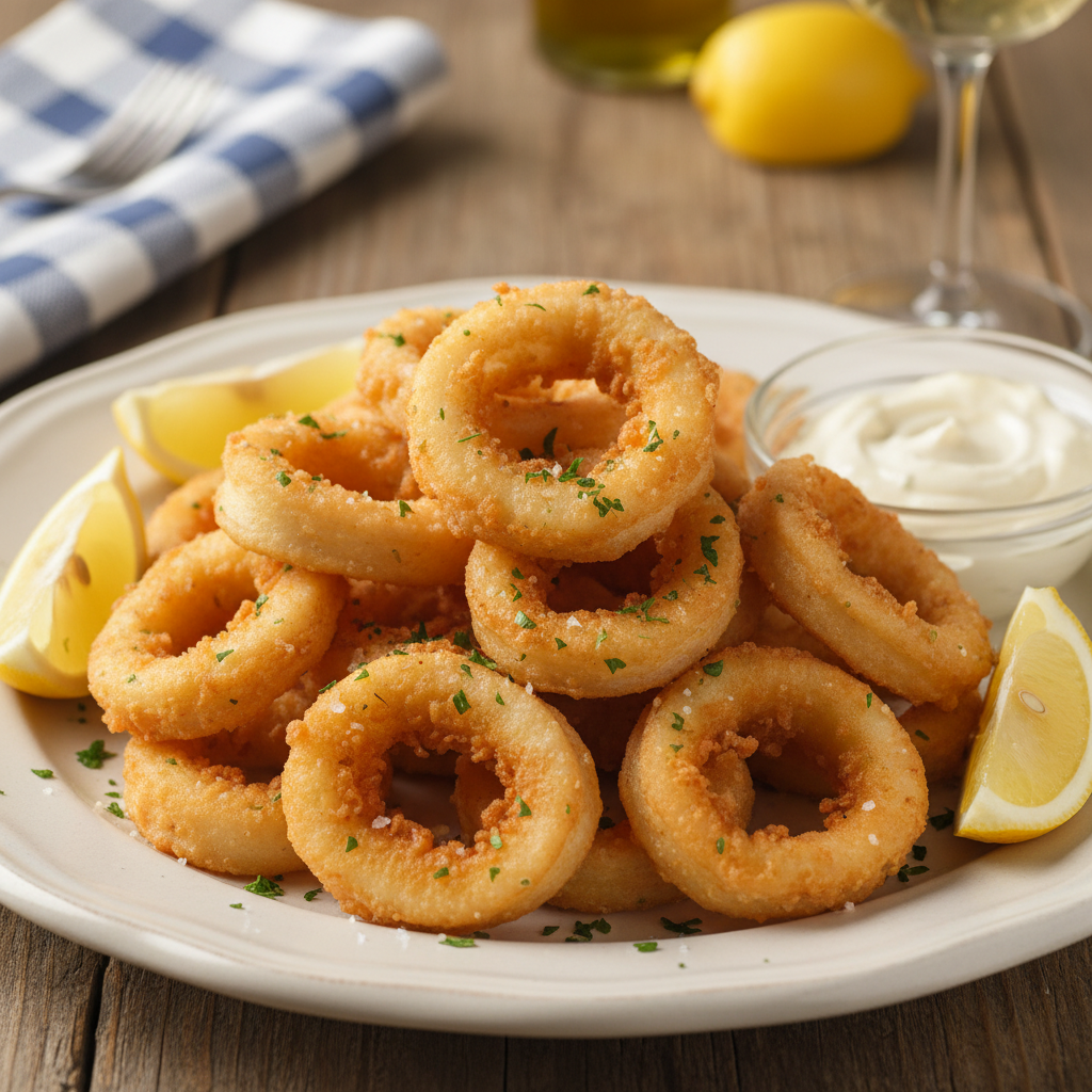 Calamari Fritti Dorati Veneziani