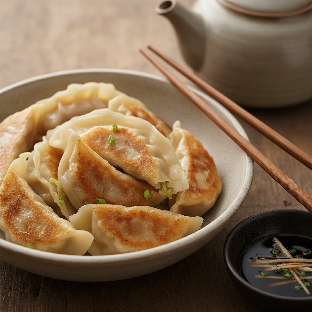 Chicken and Vegetable Dumplings