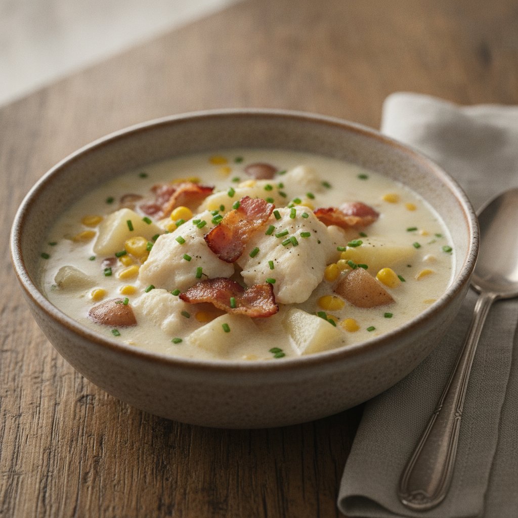 New England Cod Chowder (GLP-1)