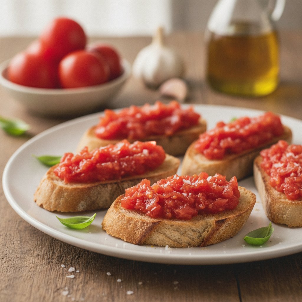 Fresh Tomato Bread Spread (Low-Calorie)