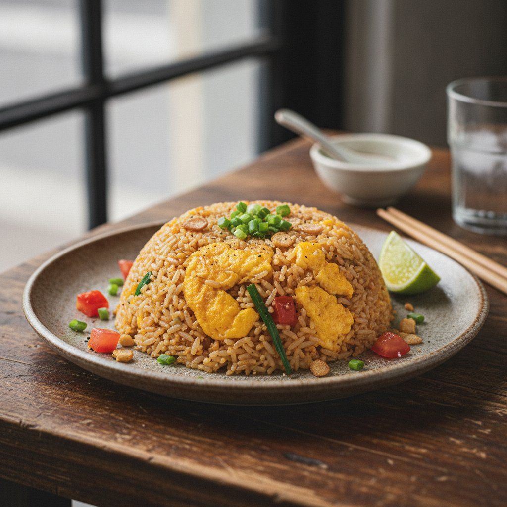 Thai Fried Rice With Egg (Gluten-Free)