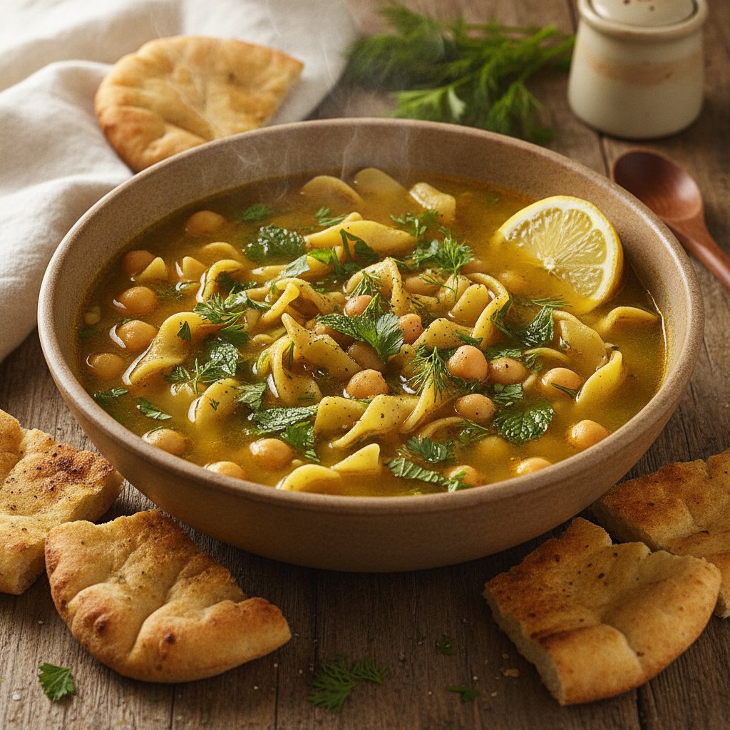 Noodle and Herb Soup (Dairy-Free)