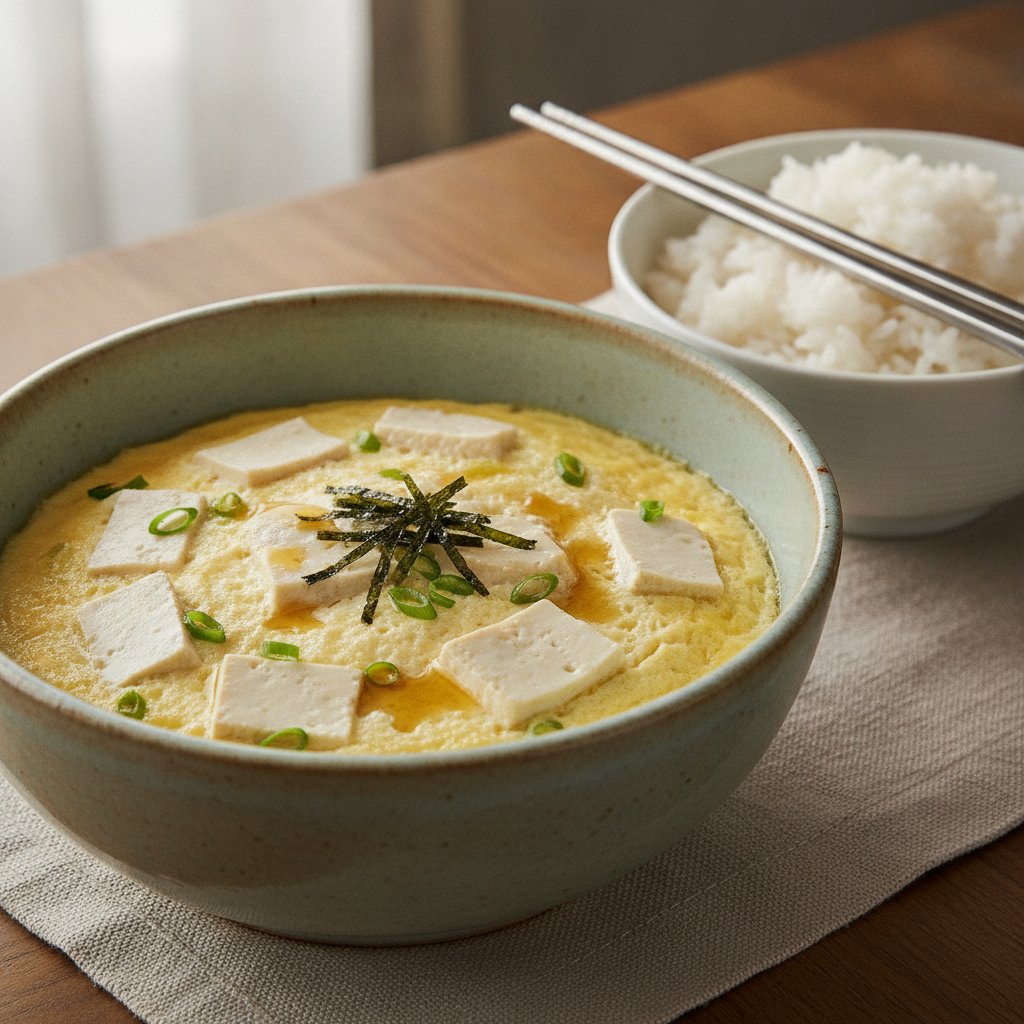Egg and Tofu Custard