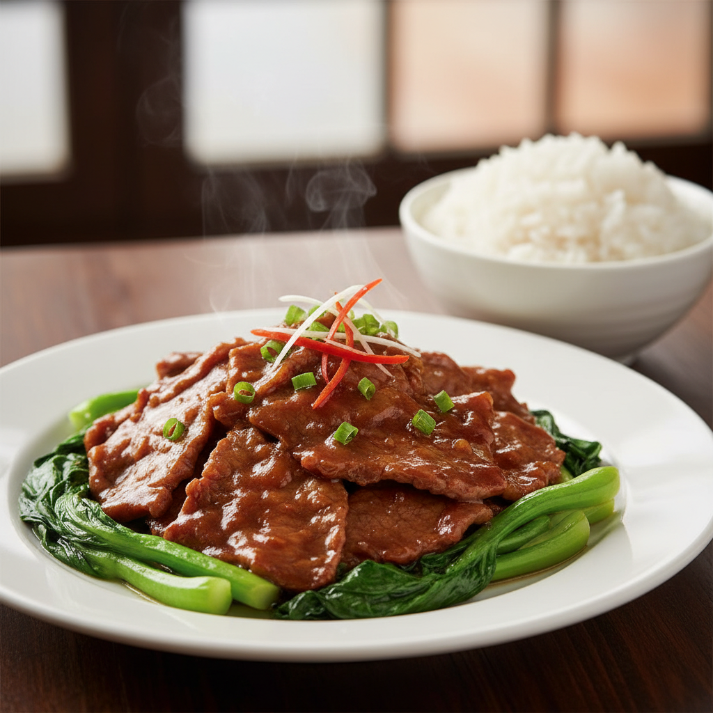 Cantonese Oyster Sauce Beef