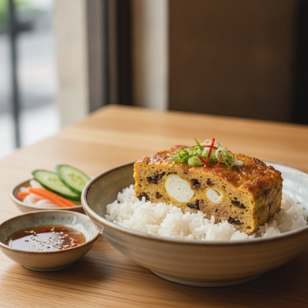 Steamed Egg Meatloaf (Gluten-Free)