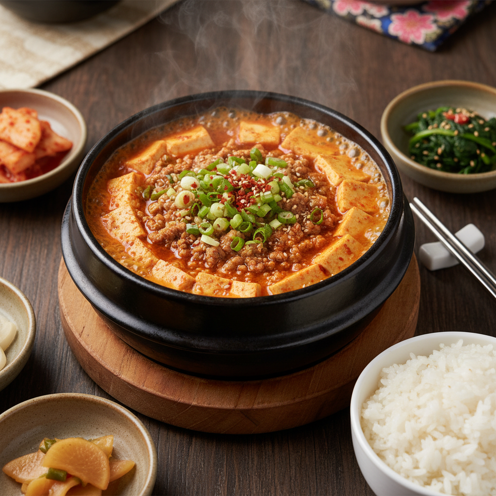 Mapo Tofu Korean-Style Bowl