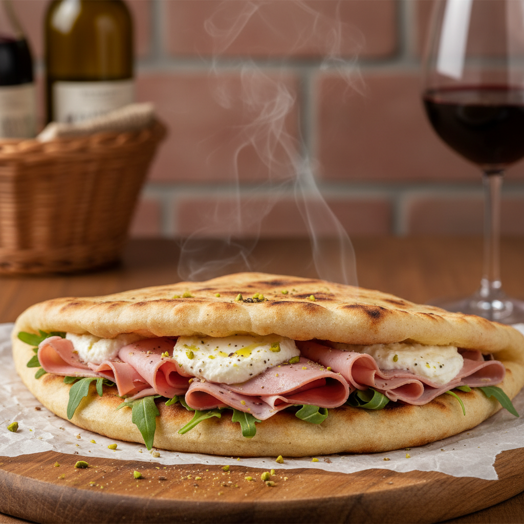 Piadina Mortadella e Stracchino