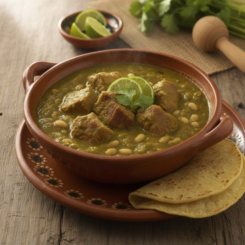 Pork and Green Sauce Stew (High-Protein)