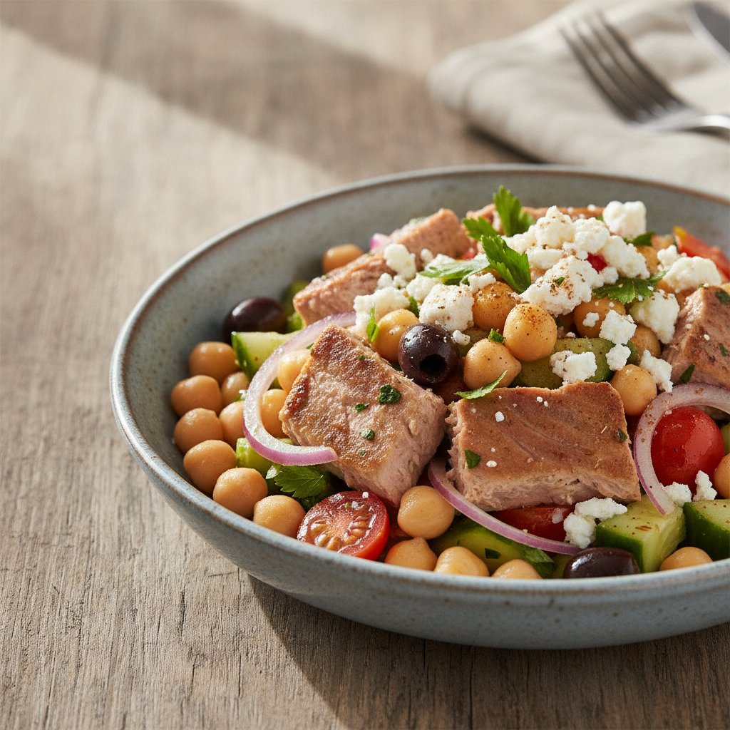 Tuna and Chickpea Salad